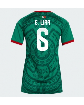 Billige Fotballdrakt Mexico Erik Lira #6 Replika Hjemmedrakt Dame VM 2026 Kortermet Billige Fotballdrakt Mexico Erik Lira #6 Replika Hjemmedrakt Dame VM 2026 Kortermet